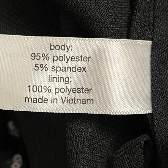 LANE BRYANT Black Wide Leg Sequin Jumpsuit, Size 26/28 - Picture 8 of 10